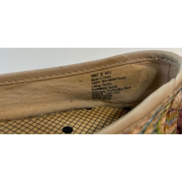 Women's Vera Wang Slip On Loafers Size 9M Multi Color Decorative Bow - Picture 3 of 8